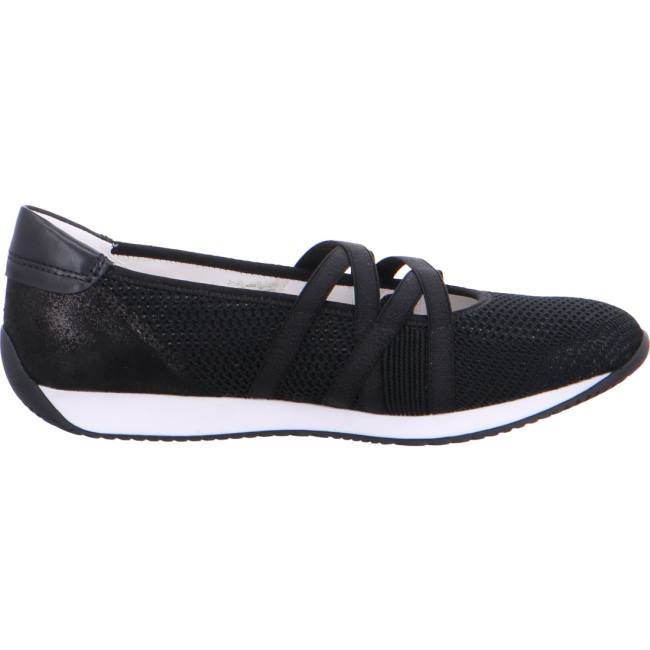 Ballerine Ara Ballet Pumps Porto Donna Nere | ARA075DVB