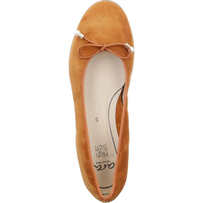 Ballerine Ara Ballet Pumps Sardinia Ambra Donna Marroni | ARA170THK