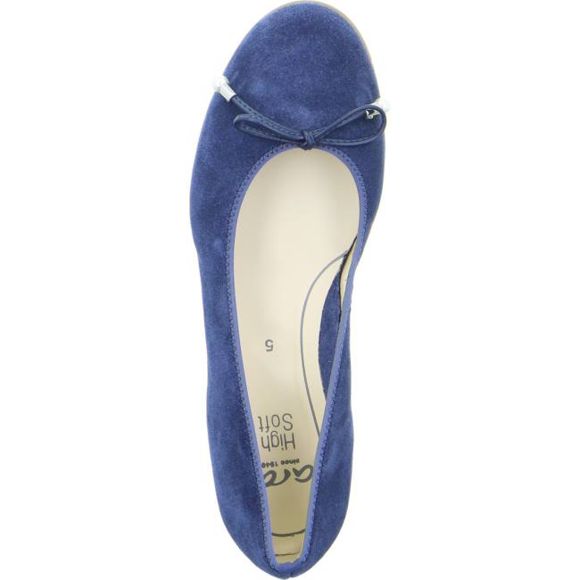 Ballerine Ara Ballet Pumps Sardinia Indigo Donna Blu | ARA792SRJ