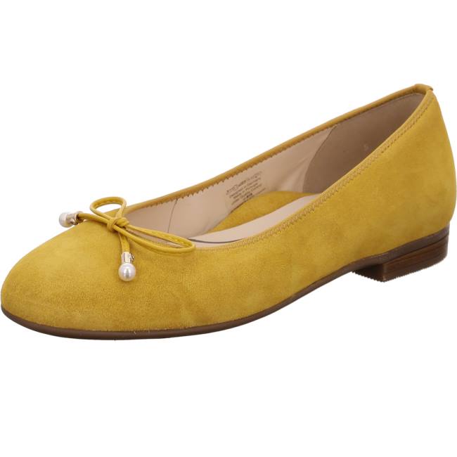 Ballerine Ara Ballet Pumps Sardinia Sole Donna Gialle | ARA352NYV