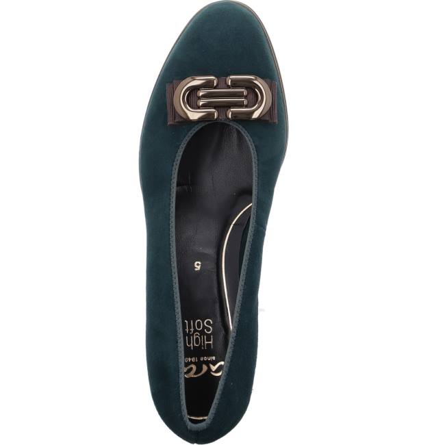 Decollete Ara Court Shoes Cannes Peacock Donna Verdi | ARA804LDX
