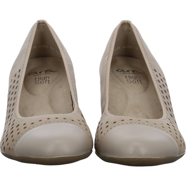 Decollete Ara Court Shoes Nizza Sand Donna Marroni | ARA471TVD