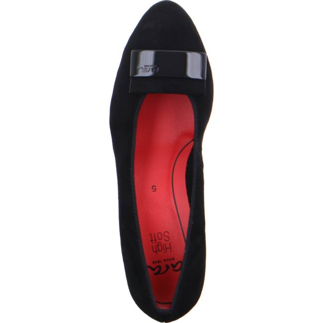 Decollete Ara Courts Knokke Donna Nere | ARA108KDH