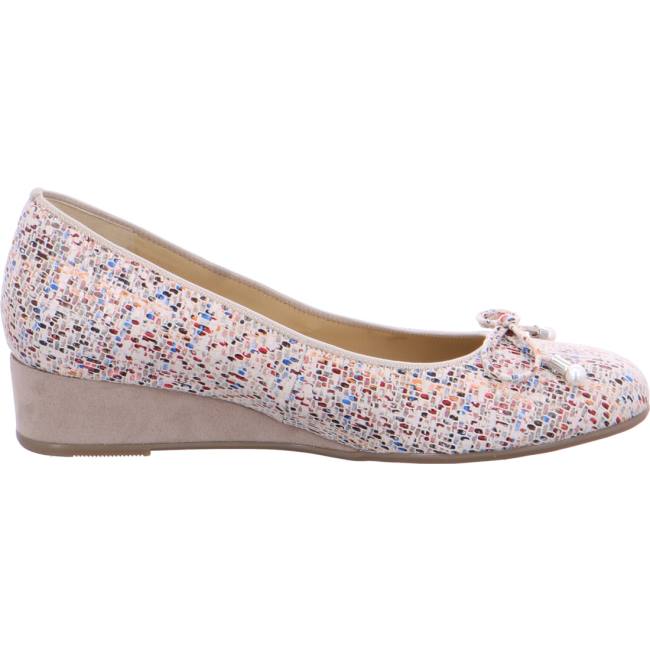 Decollete Ara Courts Livorno Multi Taupe Donna Beige | ARA196GVL
