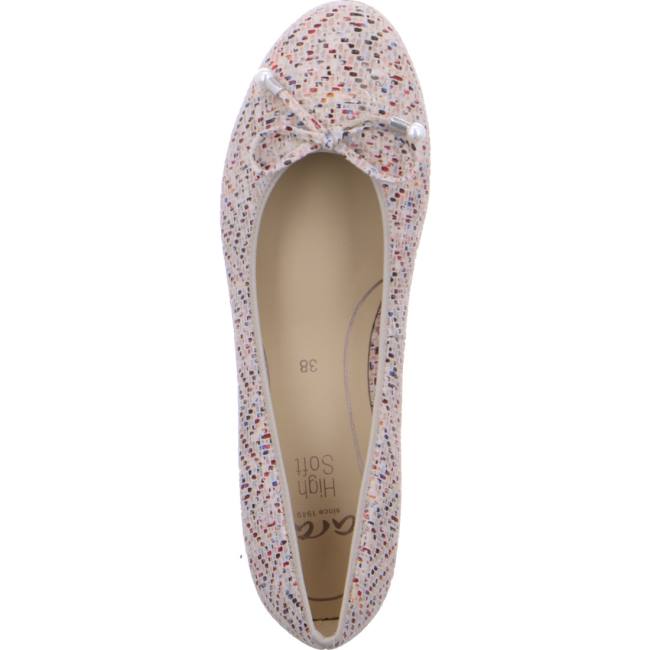 Decollete Ara Courts Livorno Multi Taupe Donna Beige | ARA196GVL