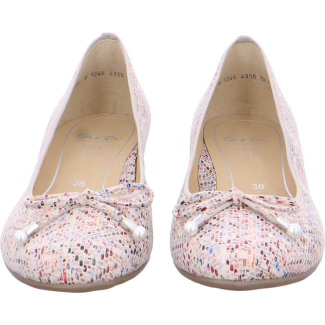 Decollete Ara Courts Livorno Multi Taupe Donna Beige | ARA196GVL