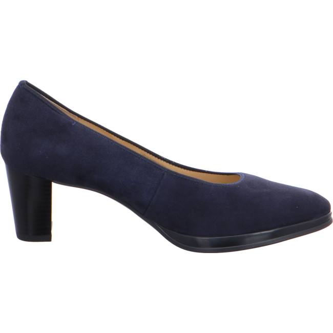 Decollete Ara Platform Heels Orly Donna Blu | ARA068BEJ