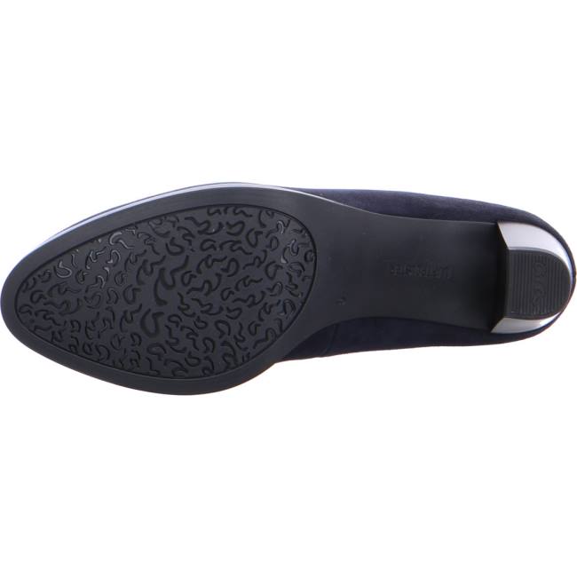 Decollete Ara Platform Heels Orly Donna Blu | ARA068BEJ