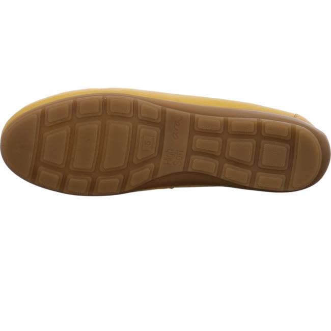 Mocassini Ara Alabama Sole Donna Gialle | ARA795SNF