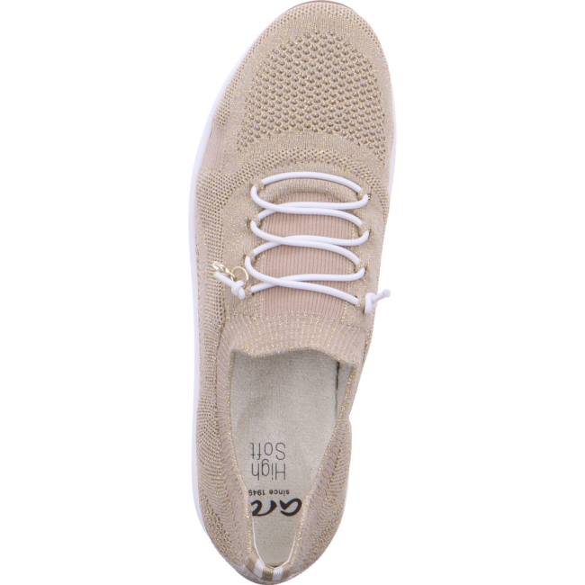 Mocassini Ara Osaka Camel Donna Beige | ARA670JHC