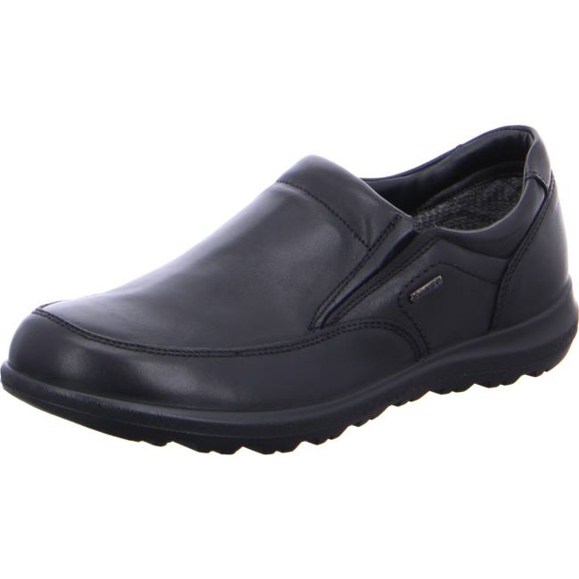 Mocassini Ara Slip-ons Finn Uomo Nere | ARA307AWJ