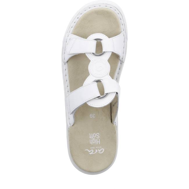 Mules Ara Courtyard Donna Bianche | ARA649SDQ