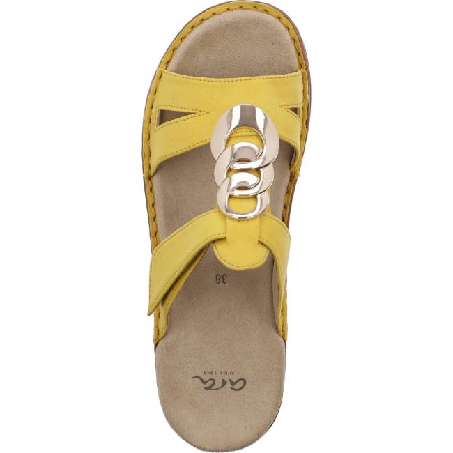 Mules Ara Hawaii Sole Donna Gialle | ARA371YIG