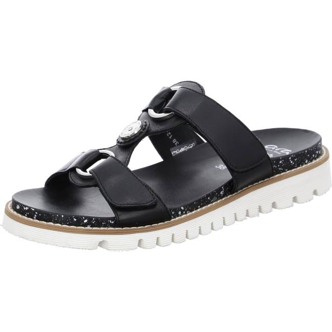 Mules Ara Kent-sport Donna Nere | ARA128DPQ