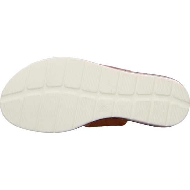 Mules Ara Positano Cognac Donna Marroni | ARA251UVJ