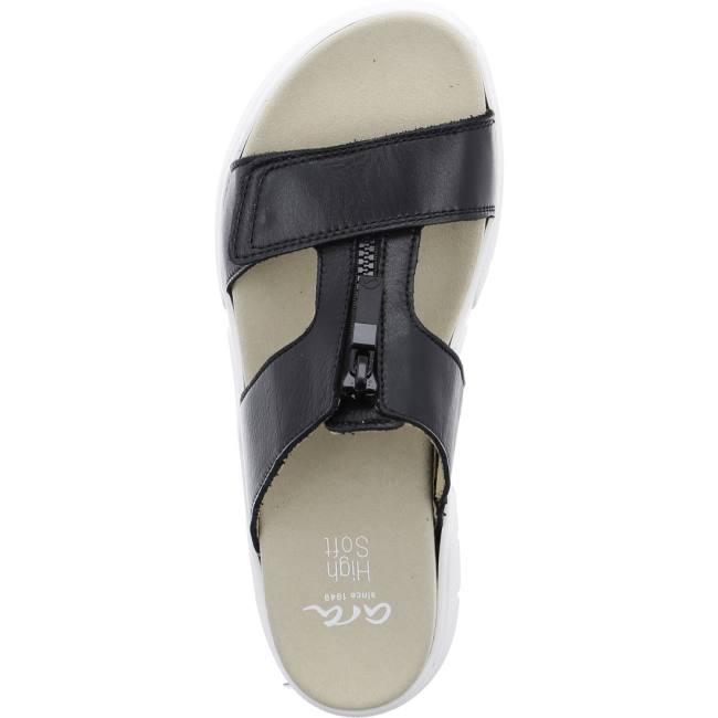 Mules Ara Rom-sport Donna Nere | ARA143HUW