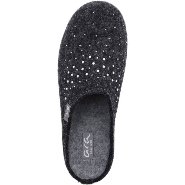 Pantofole Ara Cosy Anthracite Donna Grigie | ARA890HTB