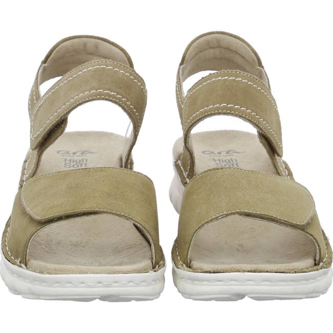 Sandali Ara Tampa Khaki Donna Verdi | ARA016ZTL