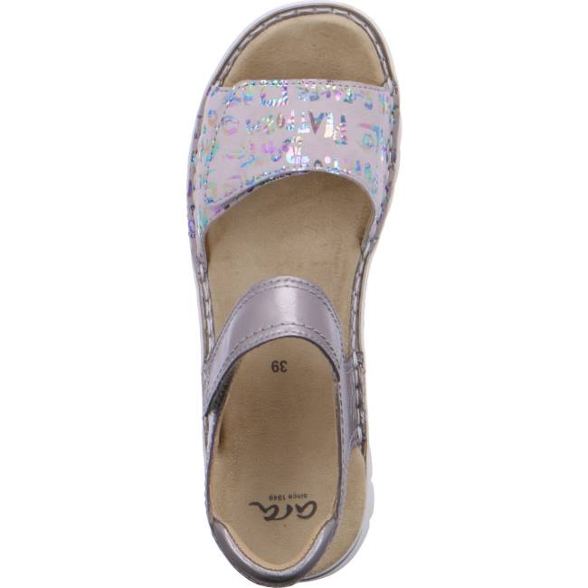Sandali Ara Tampa Silver-grey Donna Grigie | ARA537AVW