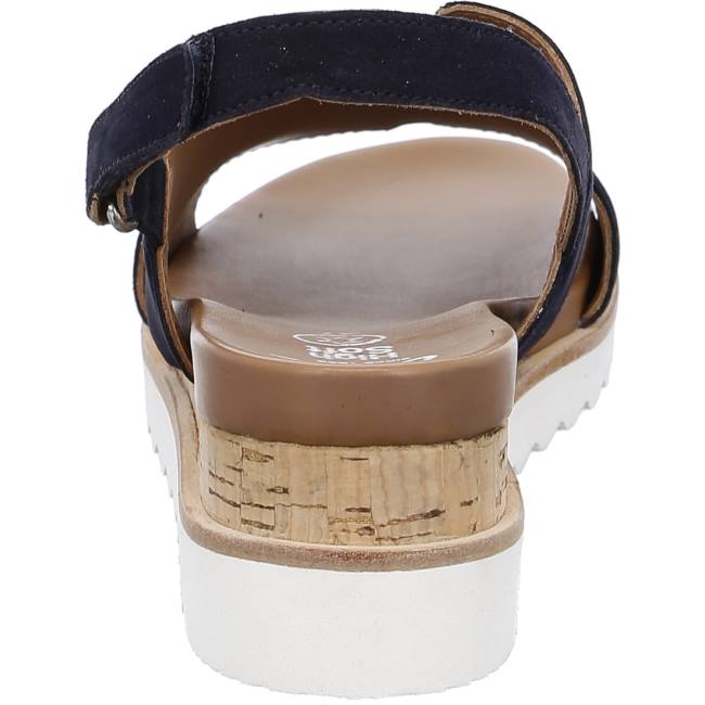 Sandali Ara Wedge Valencia Donna Blu | ARA385VQX