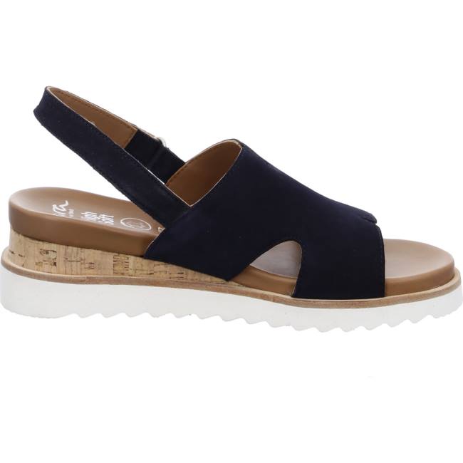 Sandali Ara Wedge Valencia Donna Blu | ARA385VQX