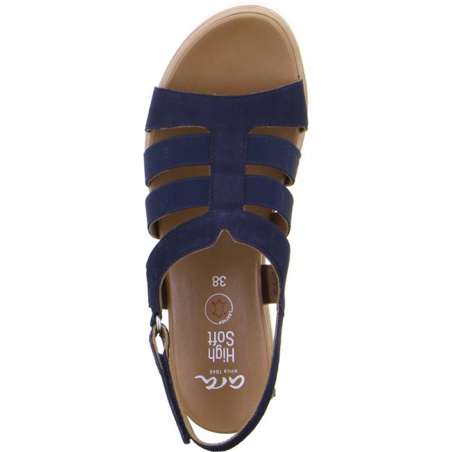 Sandali Ara Wedge Valencia Donna Blu | ARA508UGA
