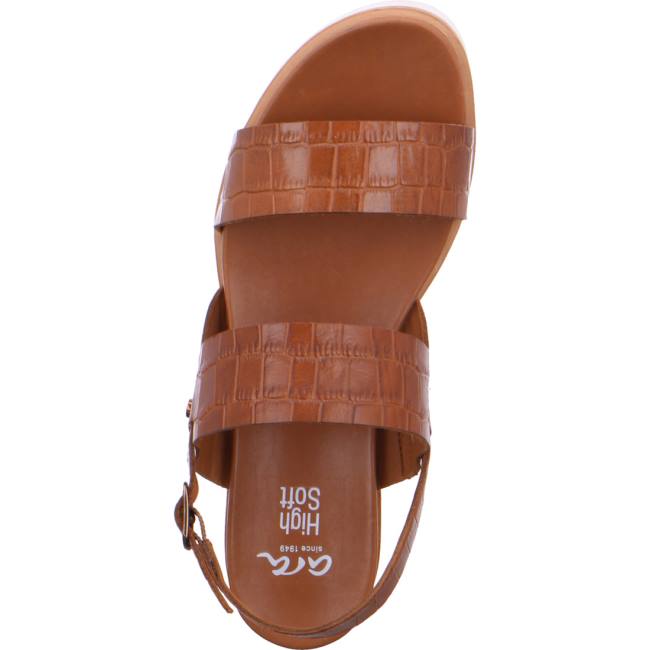 Sandali Ara Wedge Valencia Donna Marroni | ARA982CZK