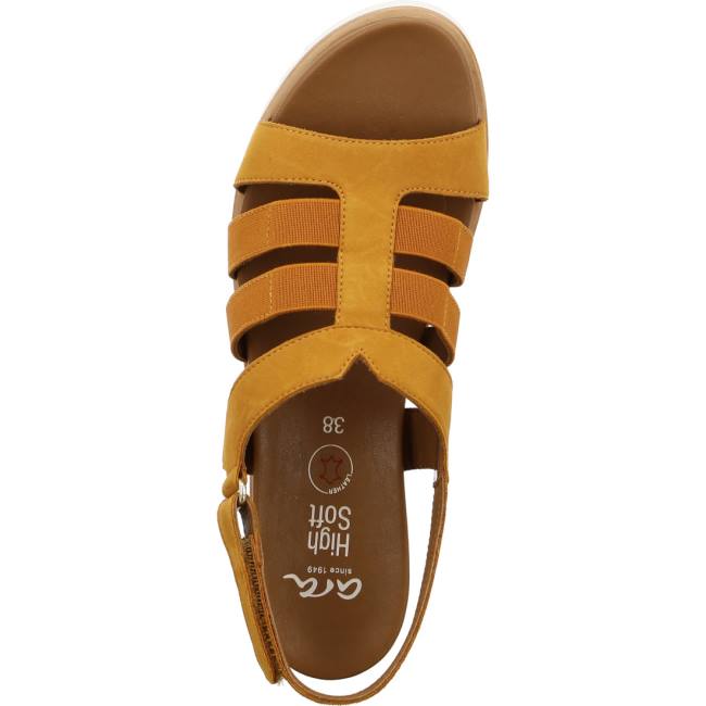Sandali Ara Wedge Valencia Ochre Donna Marroni | ARA204UHZ