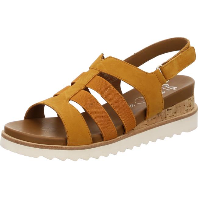 Sandali Ara Wedge Valencia Ochre Donna Marroni | ARA204UHZ