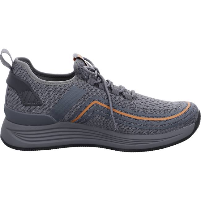Scarpe Da Ginnastica Ara Chicago Uomo Grigie | ARA671LNJ