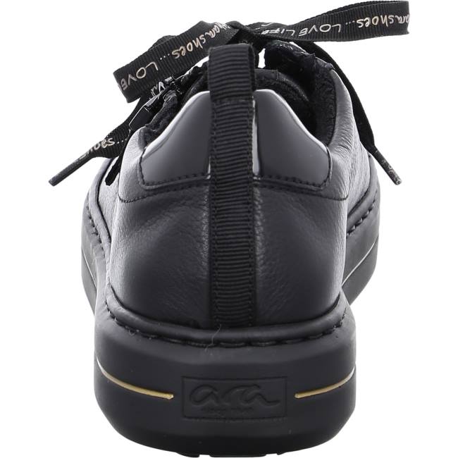 Scarpe Da Ginnastica Ara Courtyard Donna Nere | ARA651CXZ