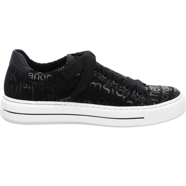 Scarpe Da Ginnastica Ara Courtyard Donna Nere | ARA850WPL