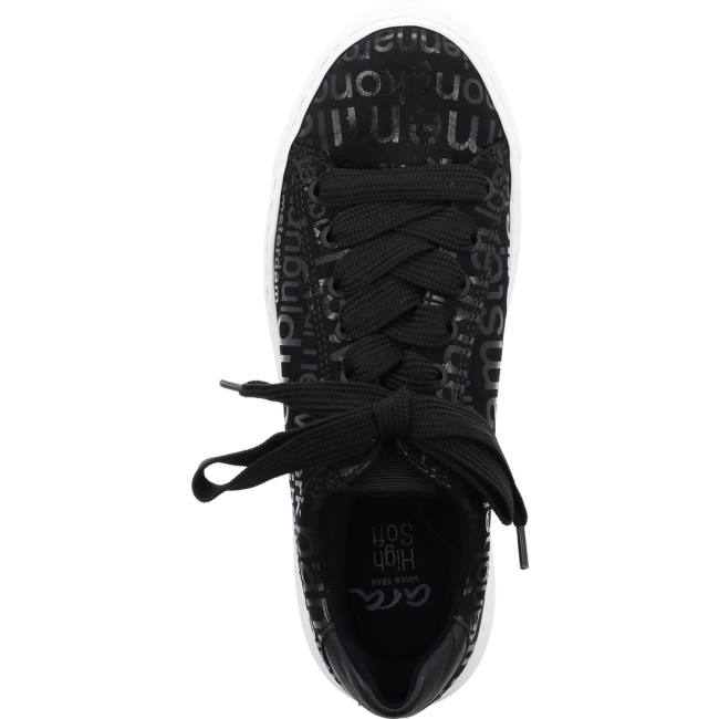 Scarpe Da Ginnastica Ara Courtyard Donna Nere | ARA850WPL