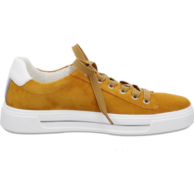 Scarpe Da Ginnastica Ara Courtyard Ochre Donna Marroni | ARA972HGZ