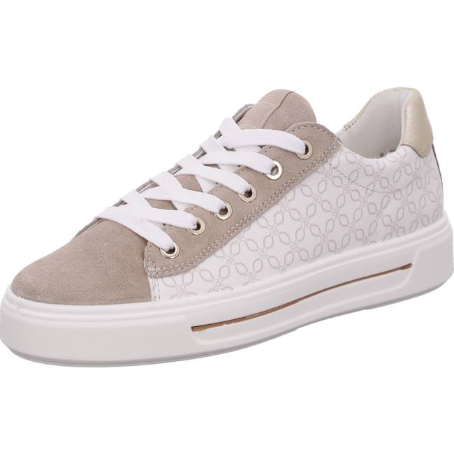 Scarpe Da Ginnastica Ara Courtyard Sand Platinum Donna Beige | ARA251RIW