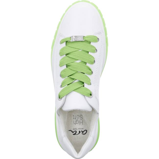 Scarpe Da Ginnastica Ara Frisco-green Donna Bianche | ARA913EKO
