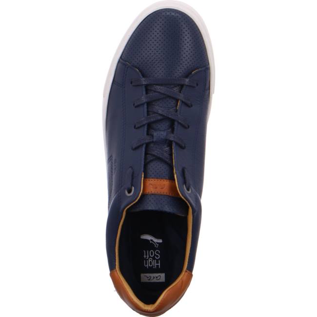 Scarpe Da Ginnastica Ara Hampard Uomo Blu | ARA712ZQY