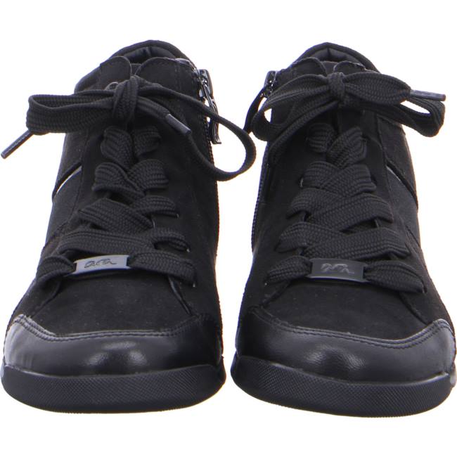 Scarpe Da Ginnastica Ara High Top Rom Donna Nere | ARA628SUV