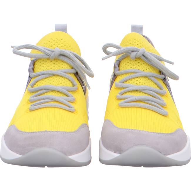 Scarpe Da Ginnastica Ara L.A. Donna Grigie Gialle | ARA185CYH