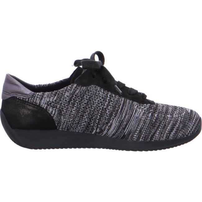 Scarpe Da Ginnastica Ara Lissabon Donna Nere | ARA431GTU