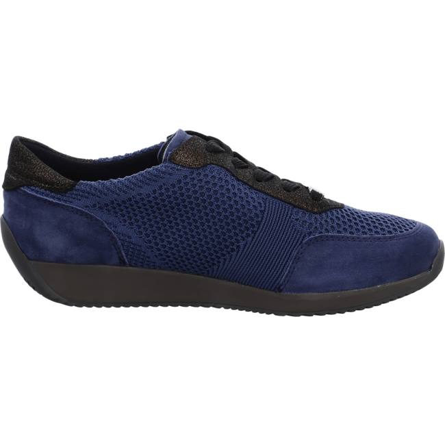 Scarpe Da Ginnastica Ara Lissabon Indigo Donna Blu | ARA614WGA