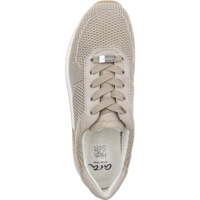 Scarpe Da Ginnastica Ara Lissabon Sand Donna Marroni | ARA483MZK