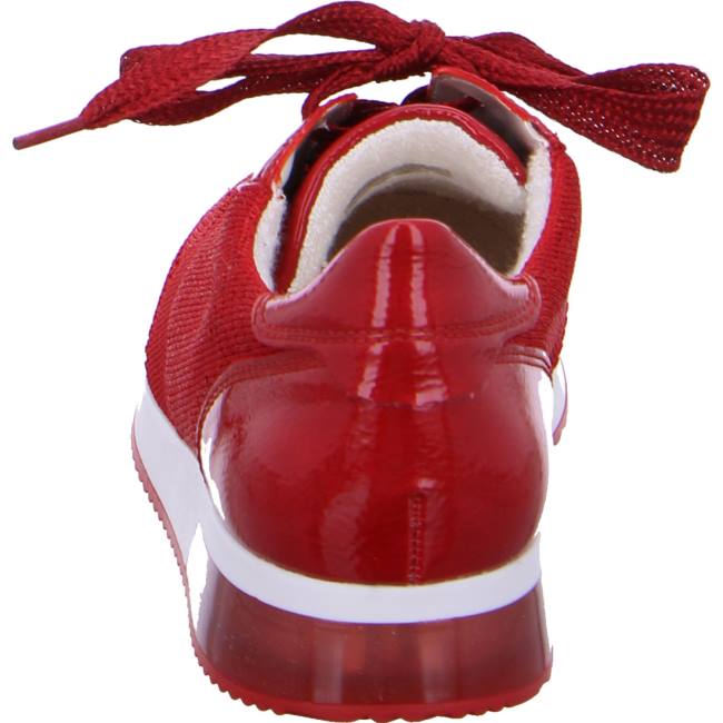 Scarpe Da Ginnastica Ara Lissabon-metallic Donna Rosse | ARA694WEV