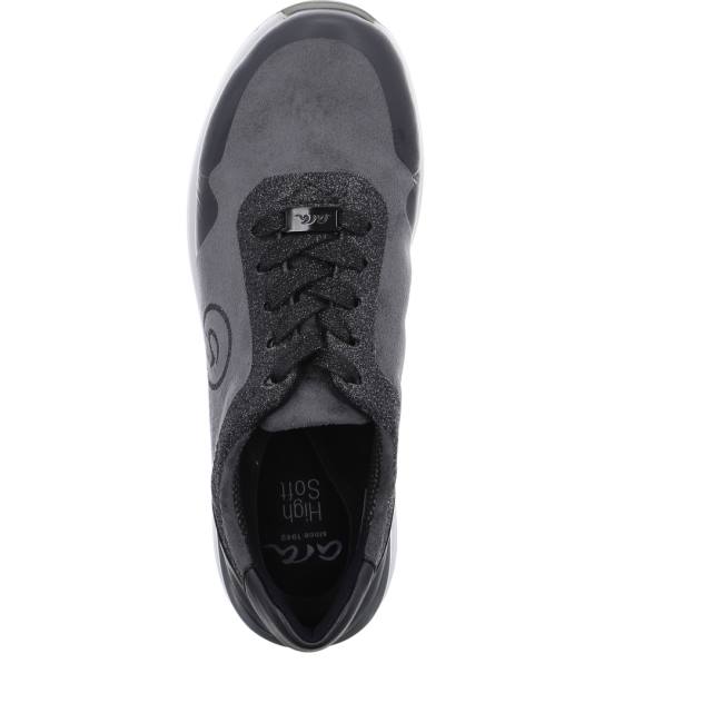 Scarpe Da Ginnastica Ara Nblack/Crow Donna Grigie | ARA938UZA
