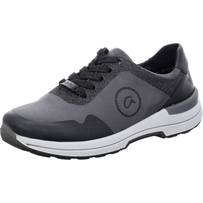Scarpe Da Ginnastica Ara Nblack/Crow Donna Grigie | ARA938UZA