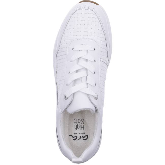 Scarpe Da Ginnastica Ara Osaka Donna Bianche | ARA482PDW