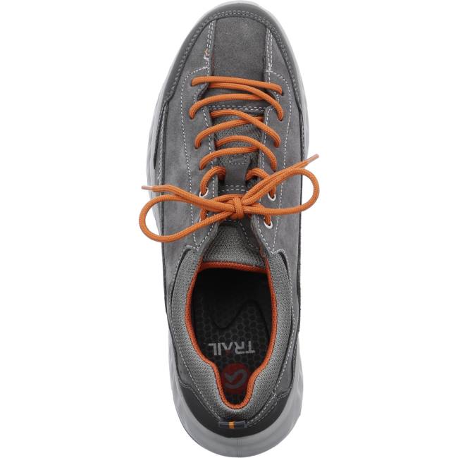 Scarpe Da Ginnastica Ara Paolo Uomo Grigie | ARA802RMQ