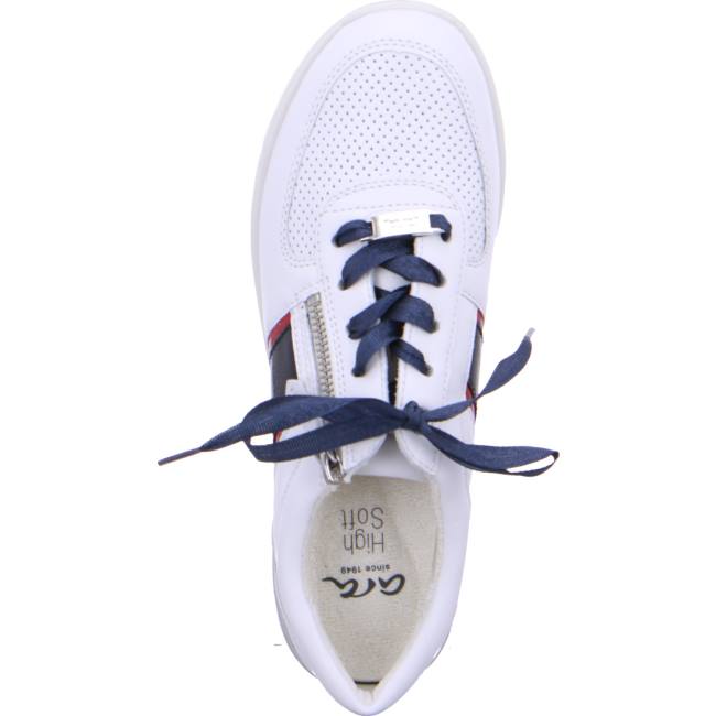 Scarpe Da Ginnastica Ara Pizzo-ups Neapel Donna Bianche | ARA486BRS