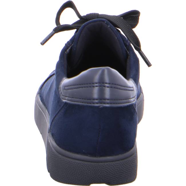Scarpe Da Ginnastica Ara Pizzo-ups Rom Donna Blu | ARA027RFG