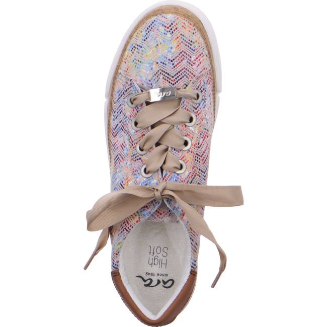 Scarpe Da Ginnastica Ara Pizzo-ups Rom Donna Colorate | ARA674HMJ